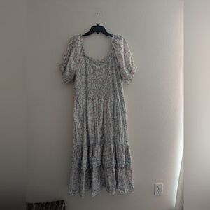 LoveShackFancy X Target Baby Blue Floral Dress 1x